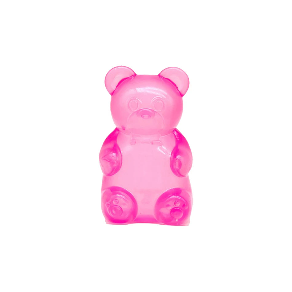Squishy Cube & Gummy Bear Fidget Toys Slow Rising Sensory Squeeze Box Options