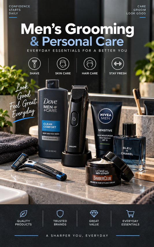 Men's Grooming & Personal Care