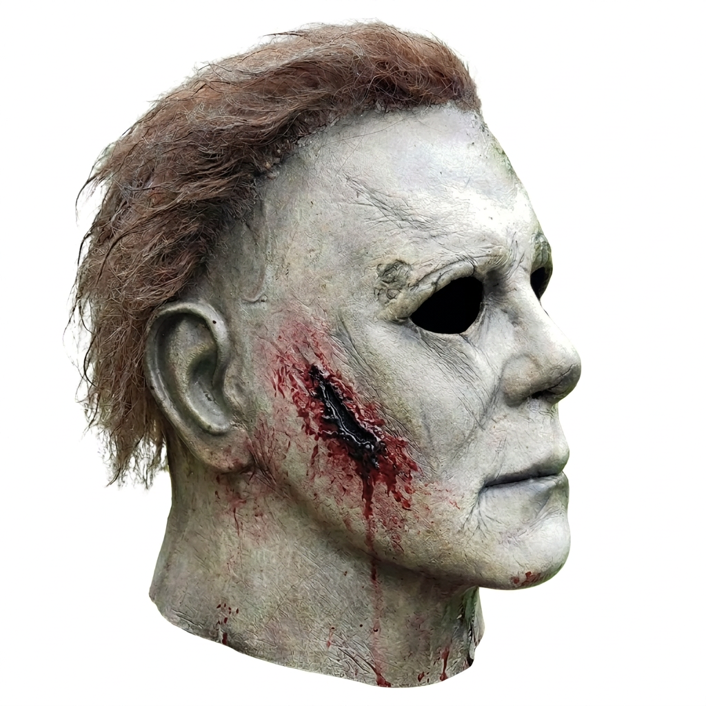Michael Myers Adult Full-Head Halloween Costume Mask, Choice of Style
