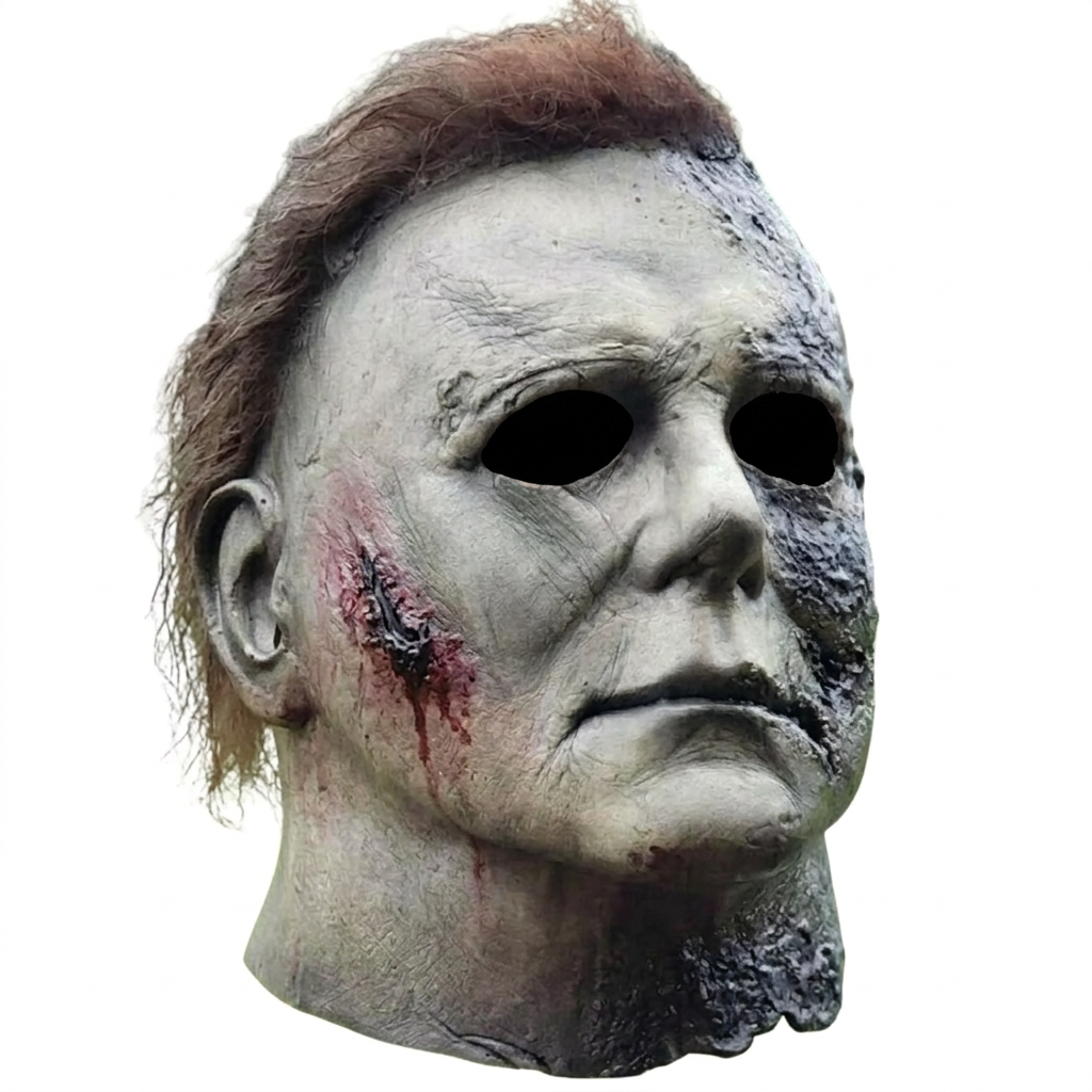 Michael Myers Adult Full-Head Halloween Costume Mask, Choice of Style