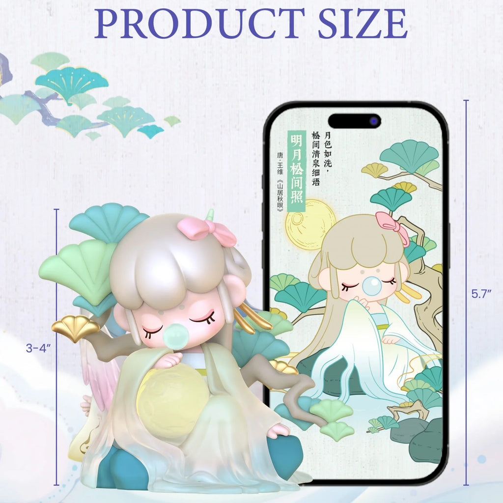 Rolife Nanci Blind Box Nanci's Poetic Beauty Action Figure Collectible Doll