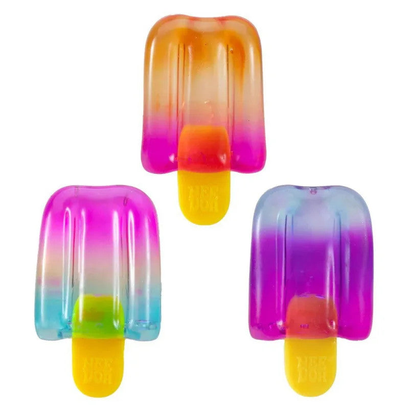 Needoh Nice Cube Sensory  Nice-Sicle Stress Relief Squishy Cube Anti-Anxiety