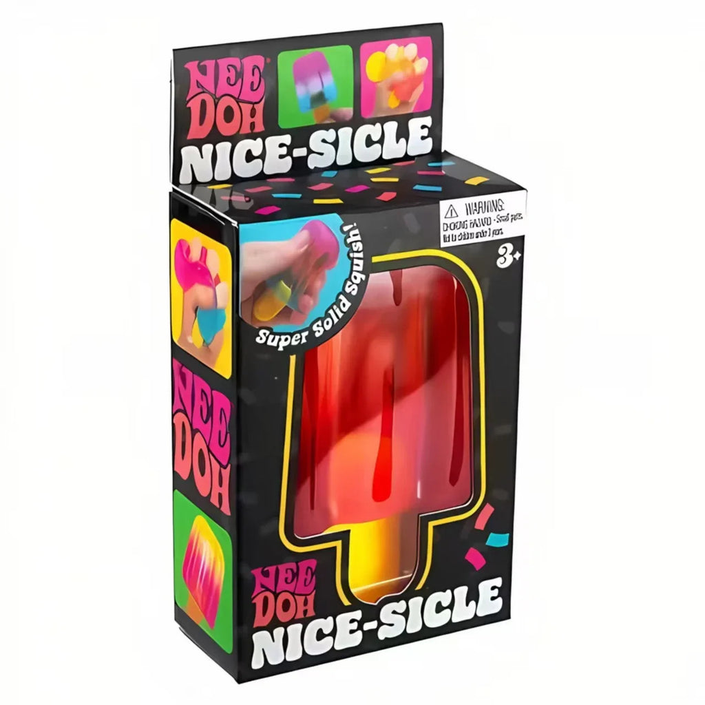 Schylling Needoh Nice Cube Sensory Nice-Sicle Stress Relief Squishy Cube