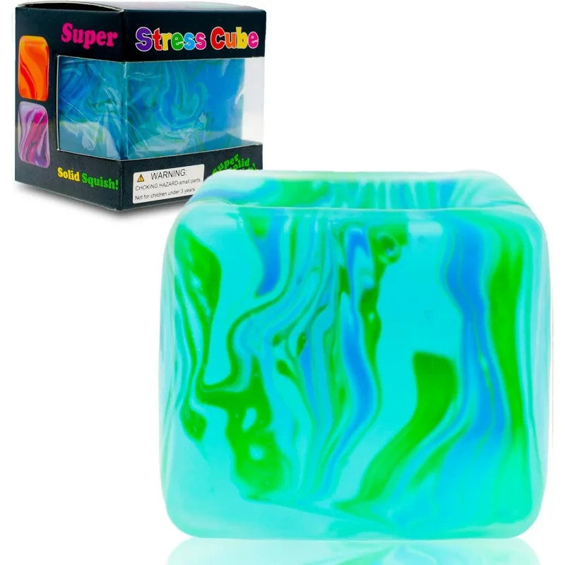 Ice Cube Sensory Fidget Toy, Cute Rabbit Stress Relief Squishy Anti-stress