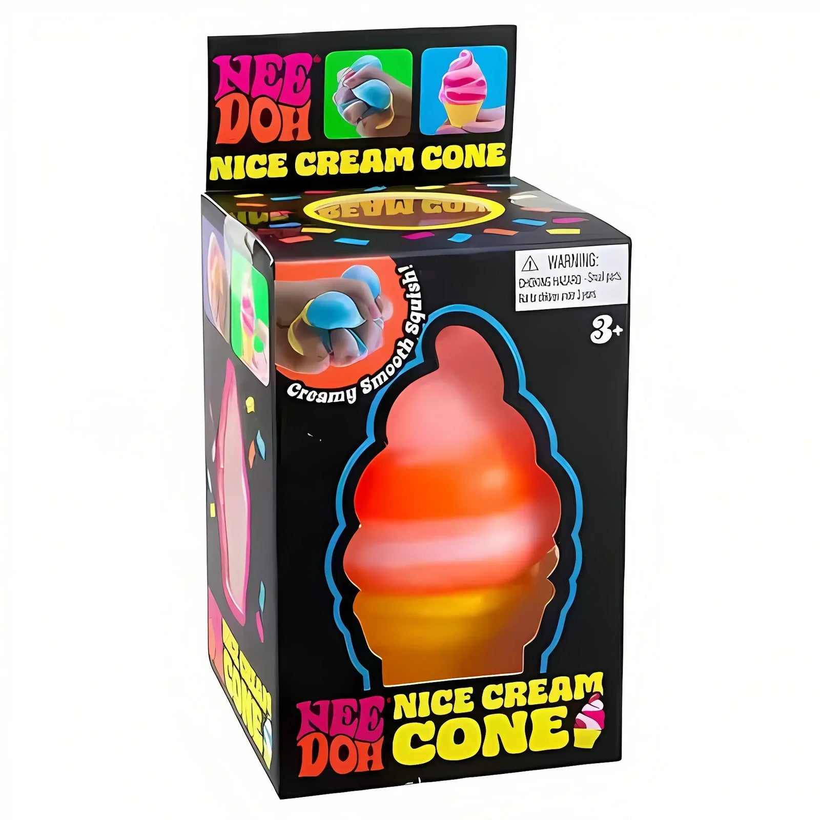 Schylling Needoh Nice Cube Sensory Nice-Sicle Stress Relief Squishy Cube