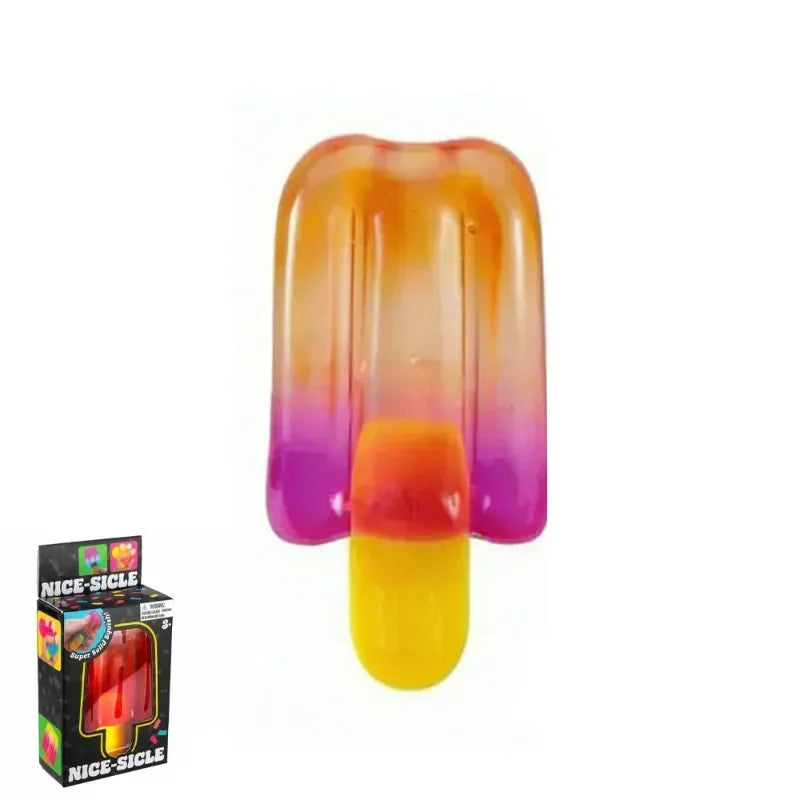 Needoh Nice Cube Sensory  Nice-Sicle Stress Relief Squishy Cube Anti-Anxiety