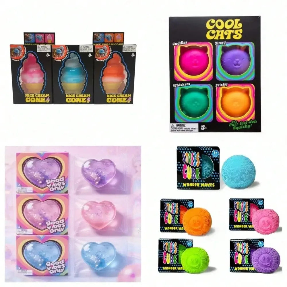 2026 Trending Squishy Mystery Box Surprise Toys Slow Rising Soft Fidget Toys