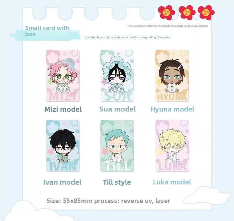 New Alien Stage Blind Box Free Stage Baby Series Q Version Animation