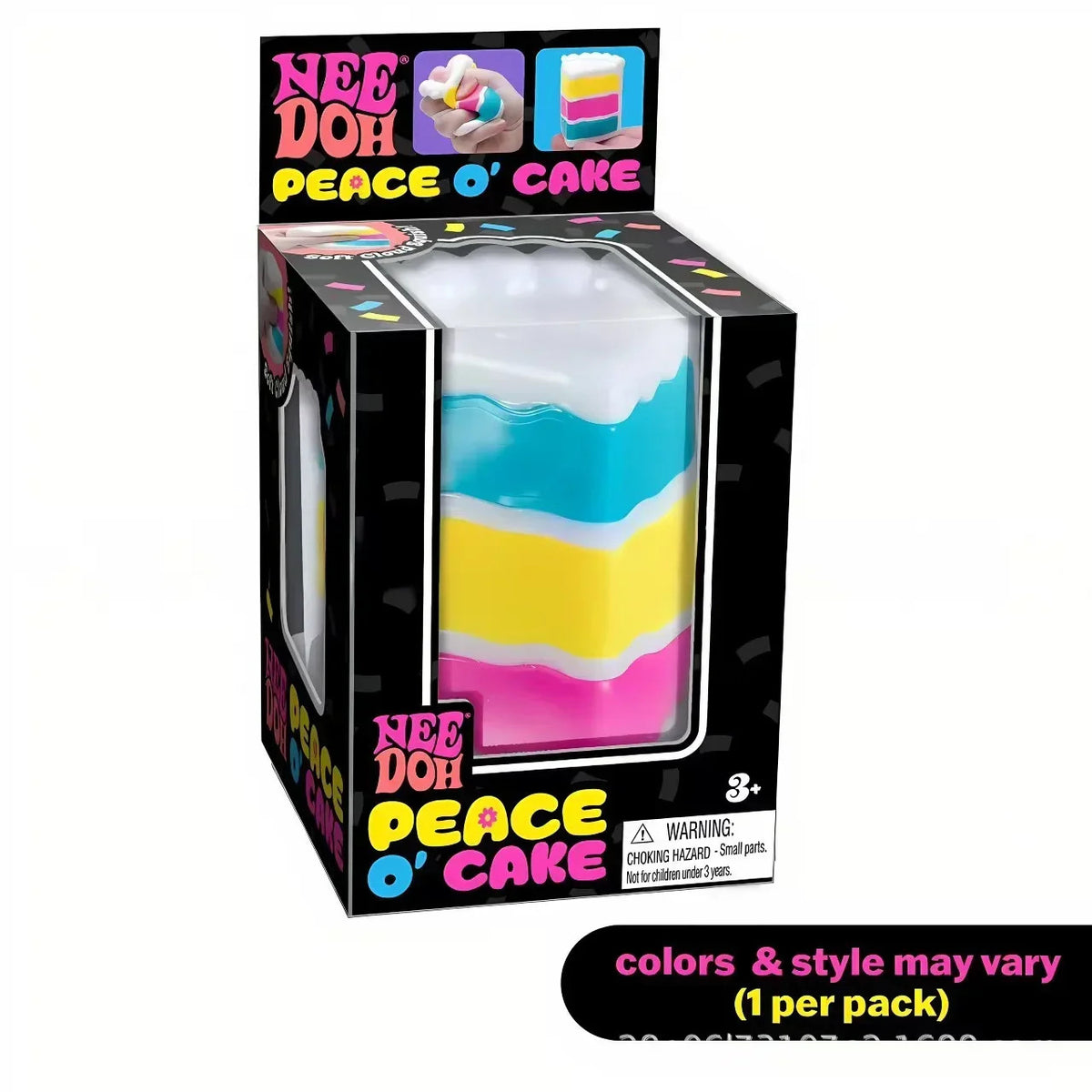 Schylling Needoh Nice Cube Sensory Nice-Sicle Stress Relief Squishy Cube