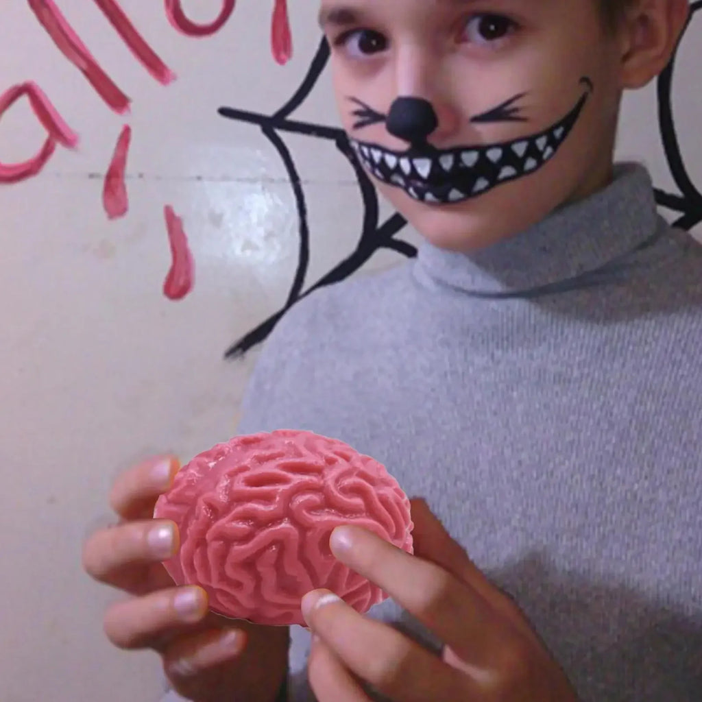 Plus Size Large Brain Squishy Squeeze Ball Giant Jumbo Big Brain Ball Stress