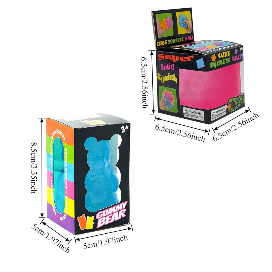 Schylling Needoh Nice Cube Sensory Fidget Cube Stress Relief Anxiety Sensory