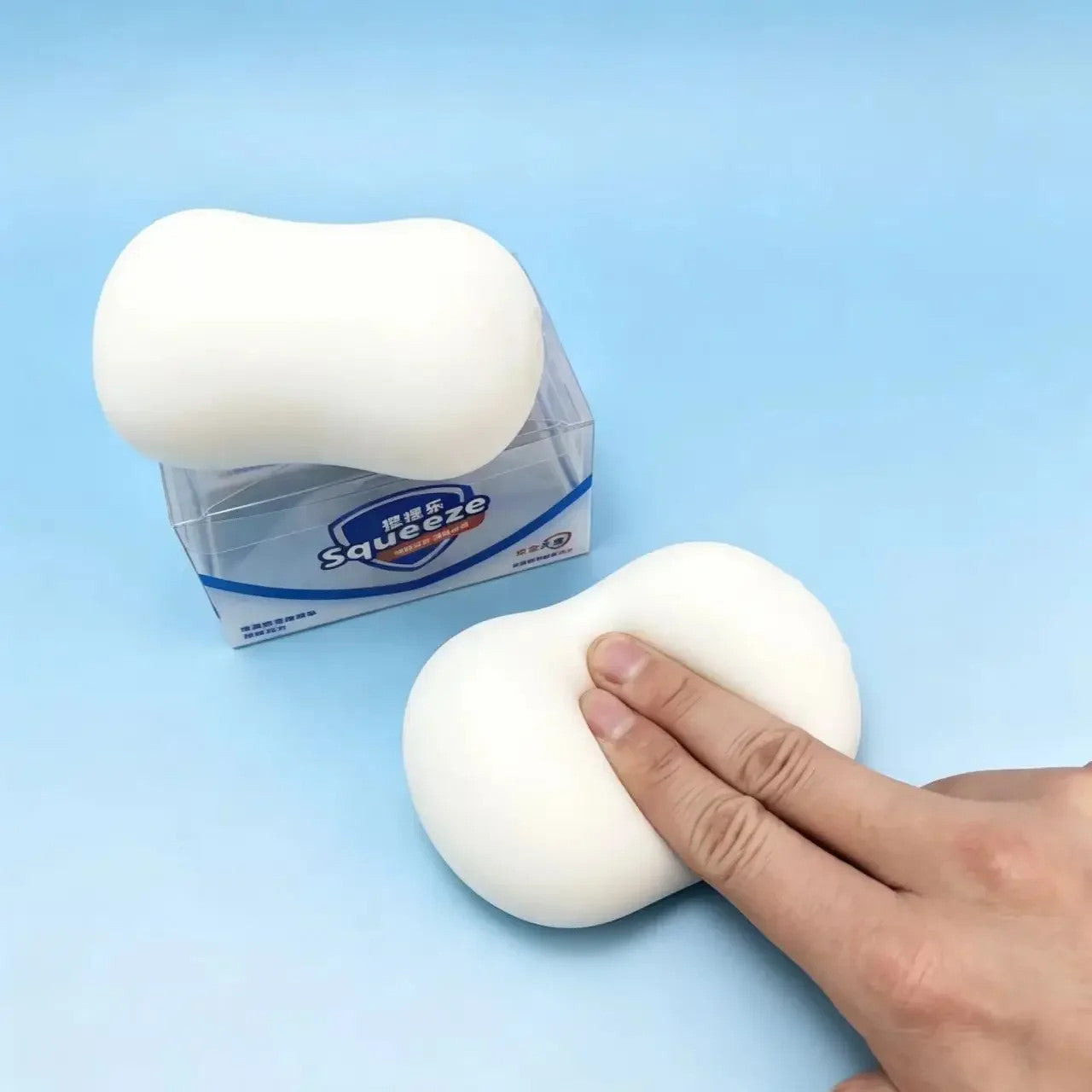 Soap Ball Squishy Soap Stress Ball Fidget Toy Crunchy Squeeze Ball Round Blocks