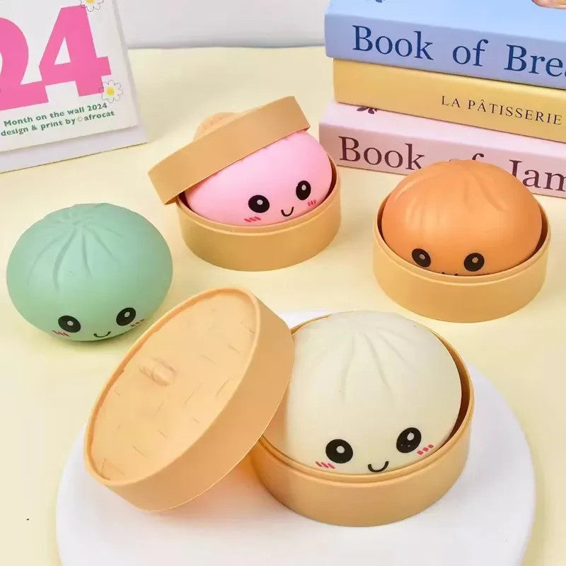 Cute Food & Ocean Squishy Blind Box, Random Surprise Squeeze Toys, 1Pcs