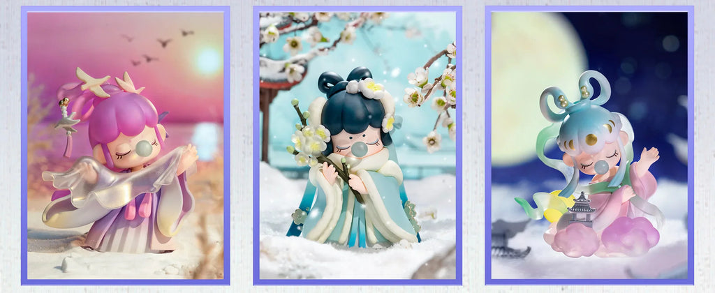 Rolife Nanci Blind Box Nanci's Poetic Beauty Action Figure Collectible Doll