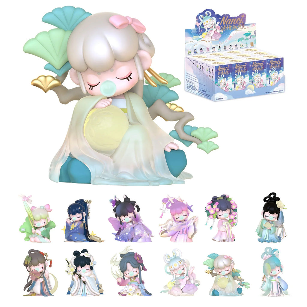 Rolife Nanci Blind Box Nanci's Poetic Beauty Action Figure Collectible Doll