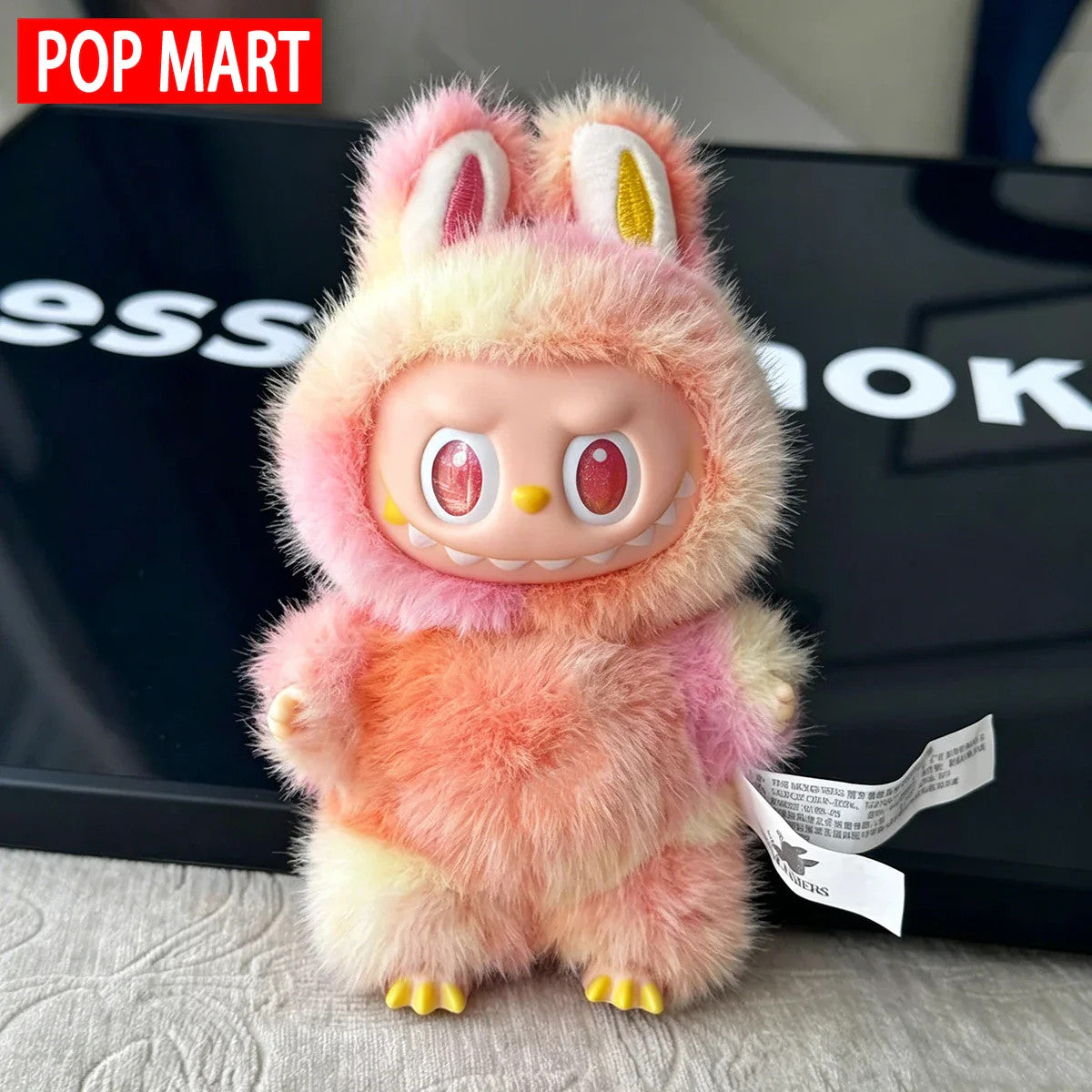 Labubu dolls - Ship quickly locally - Macaron color, 100% genuine. It's the