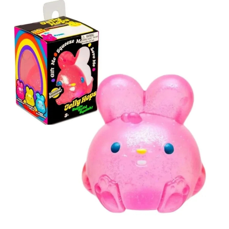 Ice Cube Sensory Fidget Toy, Cute Rabbit Stress Relief Squishy Anti-stress