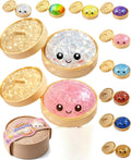 Smiley face big cage buns pinch music decompression simulation large buns toy