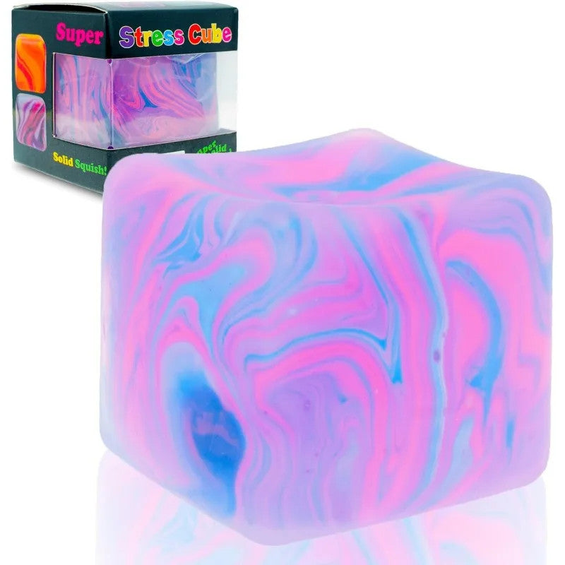 Ice Cube Sensory Fidget Toy, Cute Rabbit Stress Relief Squishy Anti-stress