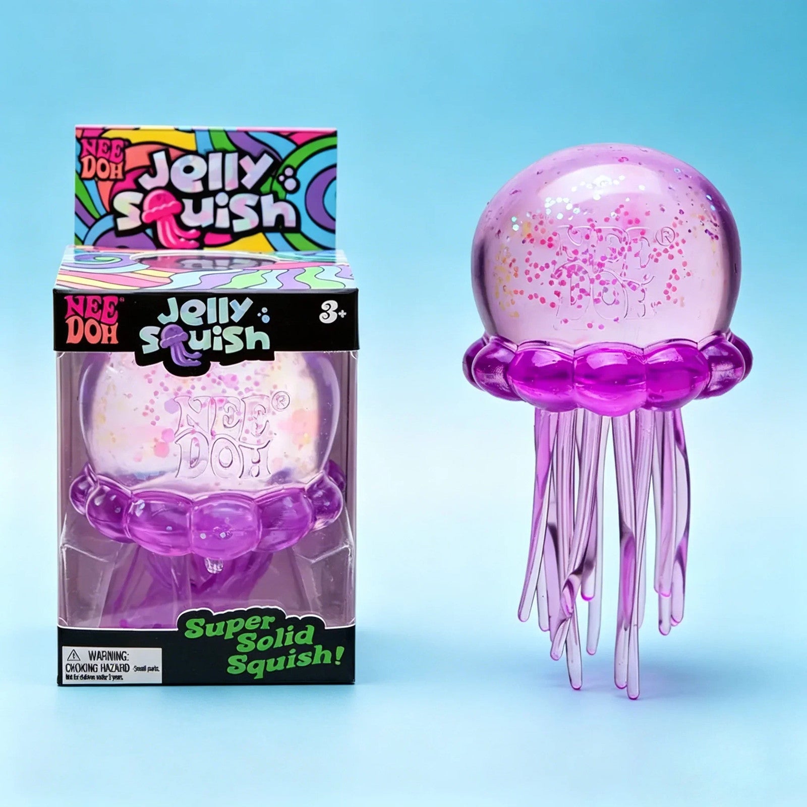 Schylling Needoh Nice Cube Sensory Nice-Sicle Stress Relief Squishy Cube