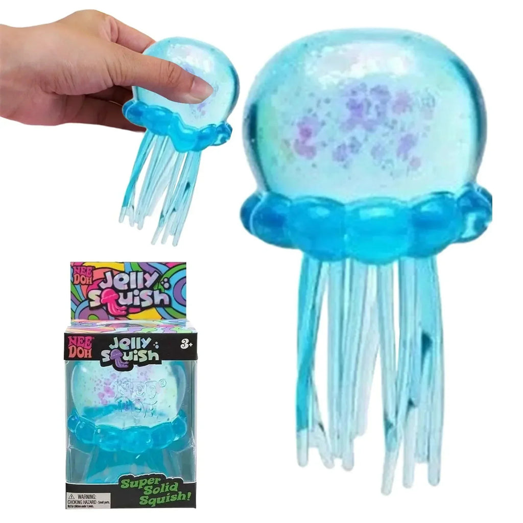 Nee doh Squishies Jellyfish  Squish Toy Fidget Toy, Water Sensory Soft Jelly