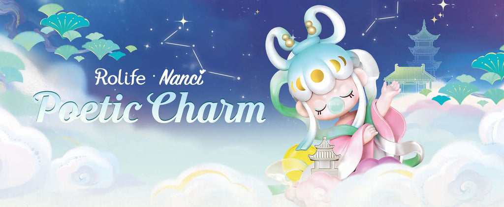 Rolife Nanci Blind Box Nanci's Poetic Beauty Action Figure Collectible Doll