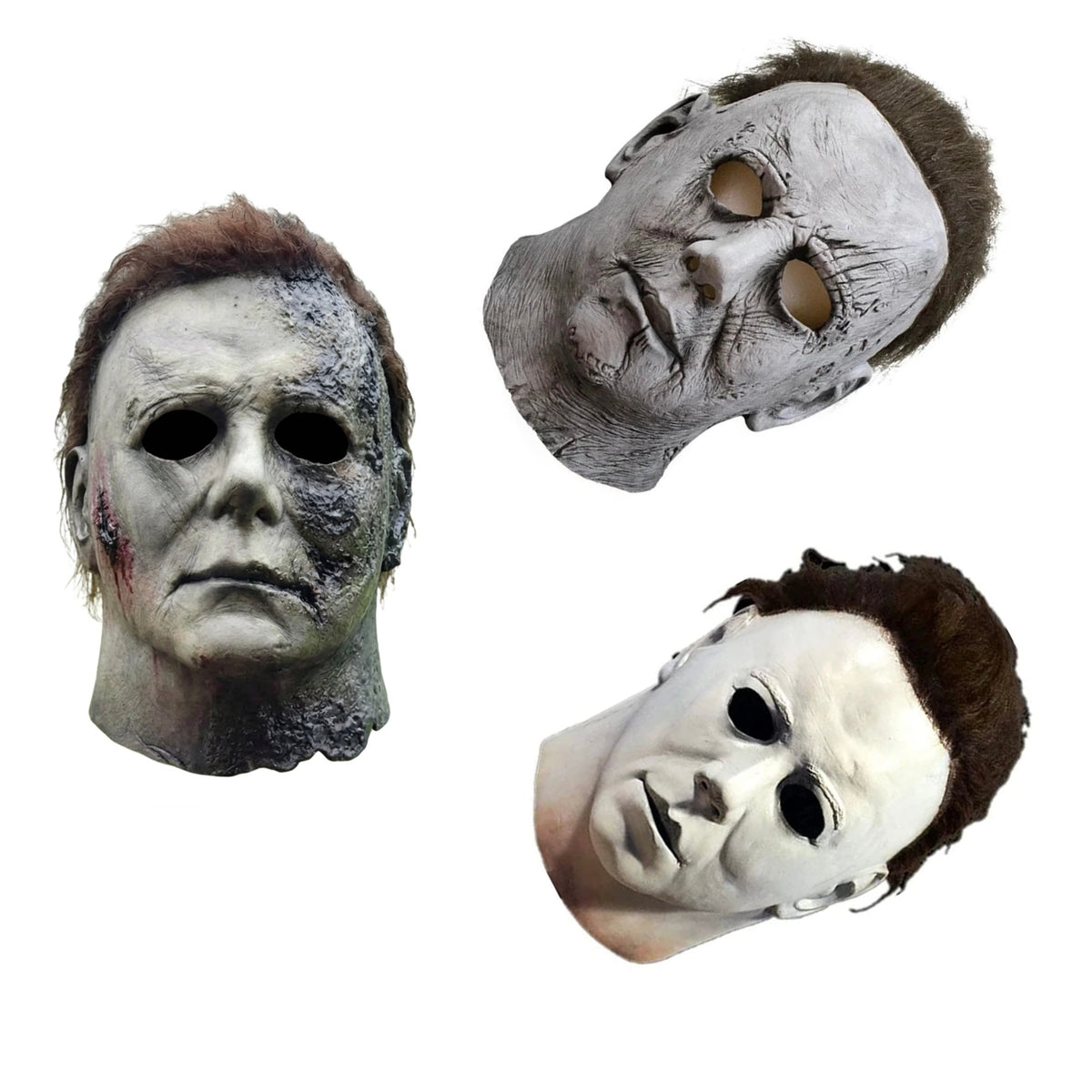 Michael Myers Adult Full-Head Halloween Costume Mask, Choice of Style
