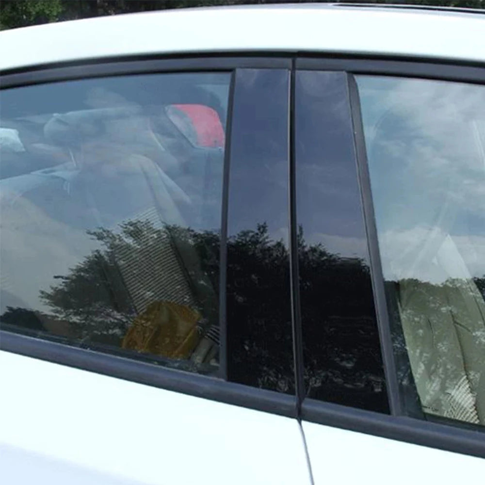 Door Window Pillar Post Covers Trim for Honda Civic 10Th 2016 2017 2018 2019 2020 Car Door Pillar Sticker Styling Accessories