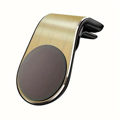 1PC Magnet phone holder car air outlet L holder navigation magnetic suction