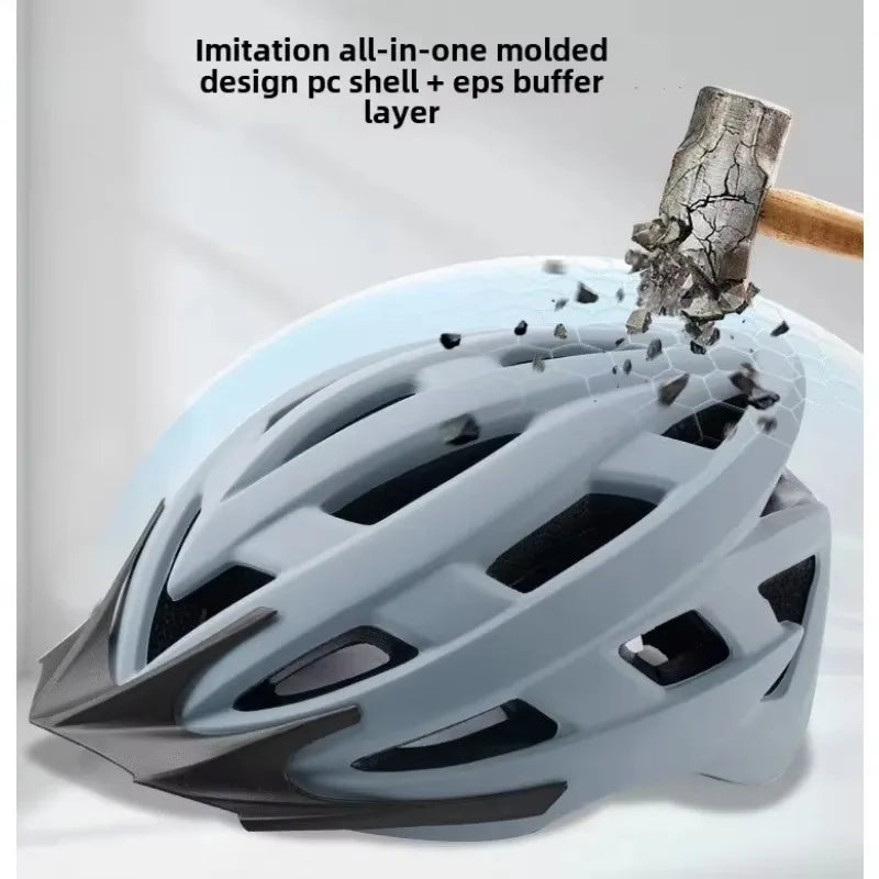 Ultralight Cycling Helmet Integrally-molded Men Women Racing Helmet 52-62cm 22 Hole Cycling Safety Cap MTB Road Bike Accessories
