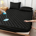 Waterproof Mattress Protector Premium - Quilted Polyester All-Season Cooling and Noiseless