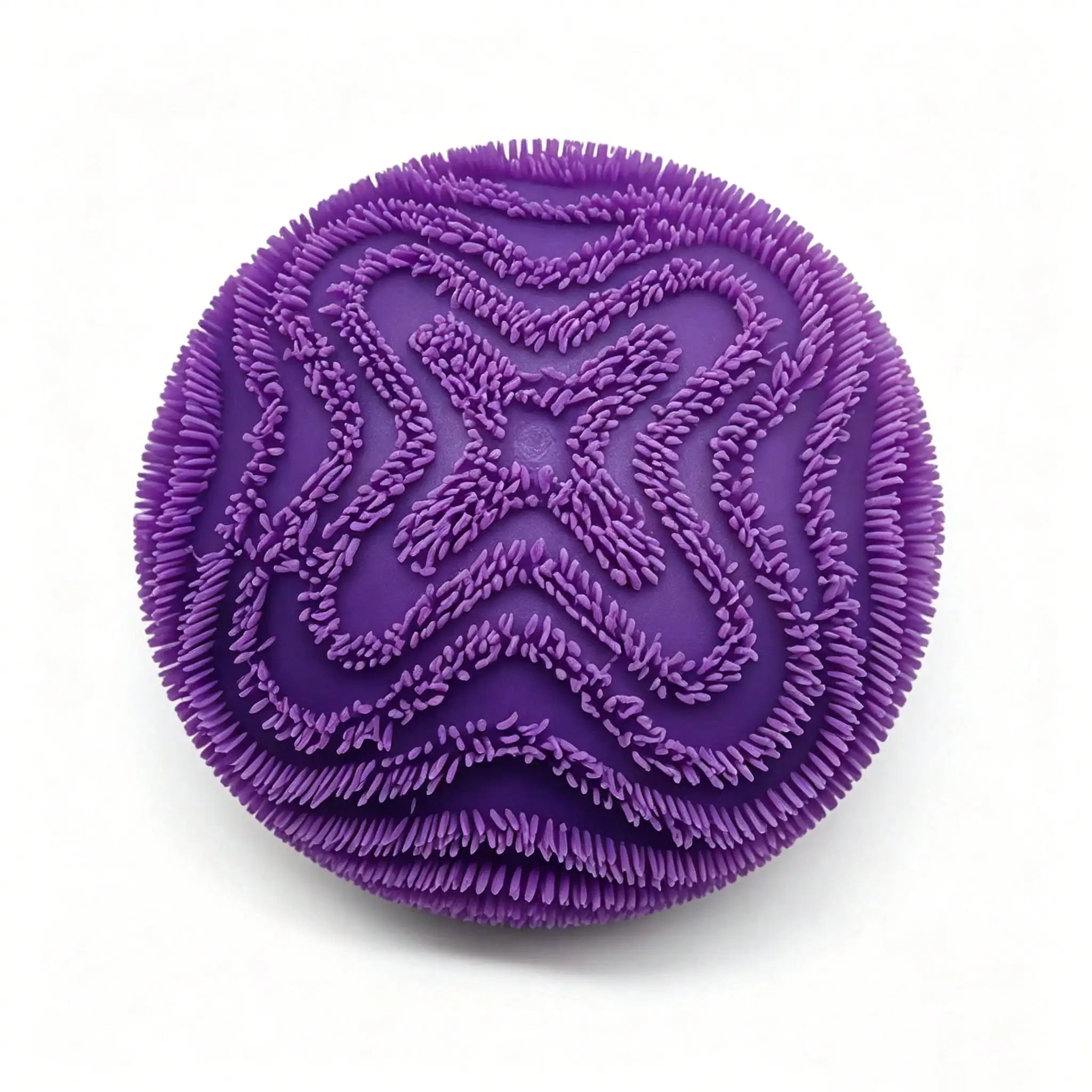 Fuzz Ball Sensory Squeeze Toy NeeDoh Sensory Squeeze Toy Wonder Waves Textured Stress Relief Fidget Ball