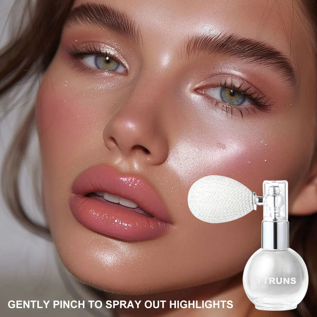 Star Glitter Spray, Body Makeup Highlighter, 3D Glitter Laser Fine Powder, Suitable For Performance And Dance, Clavicle And Body