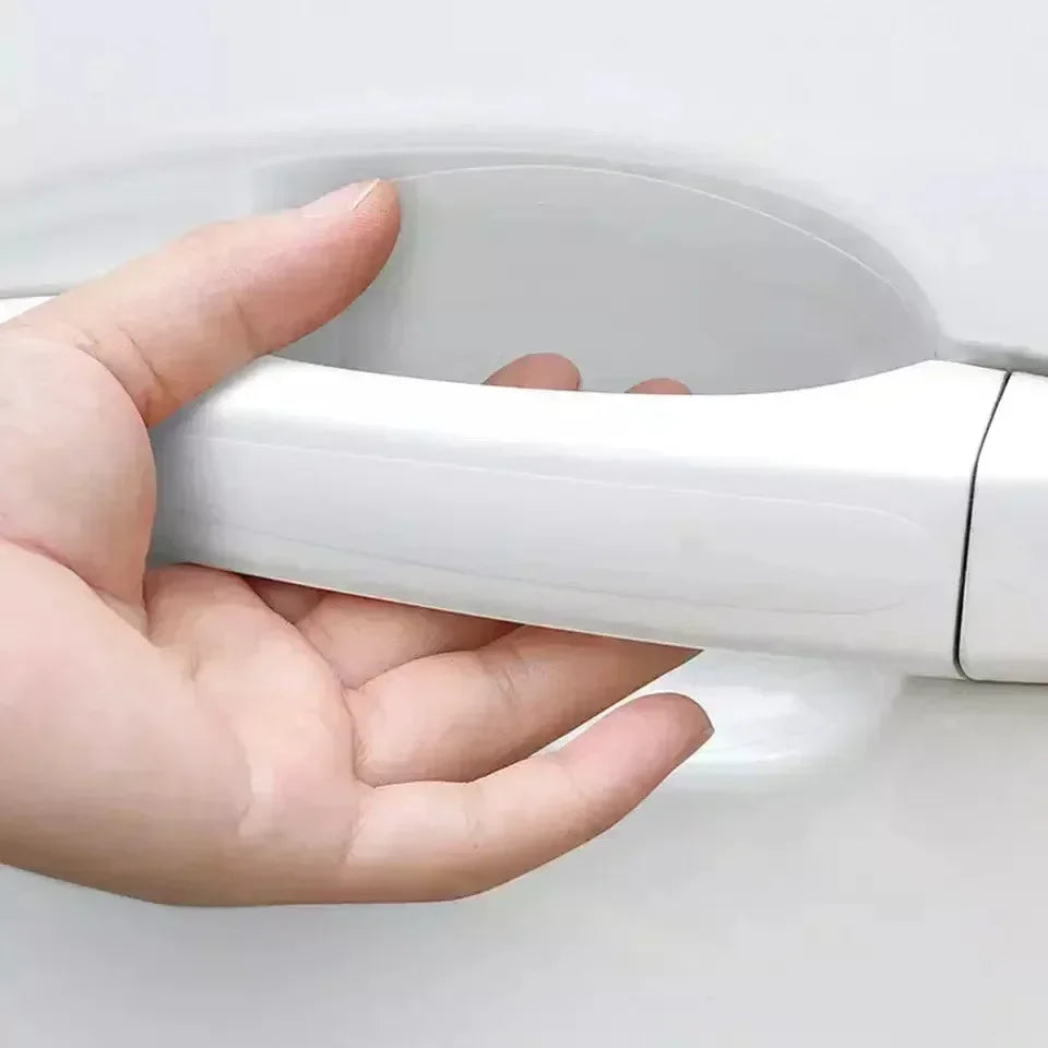 8pcs/set of Door Handle Stickers, Scratch-resistant Handles, Bowl Stickers, Decorative Films, Car Protective Equipment