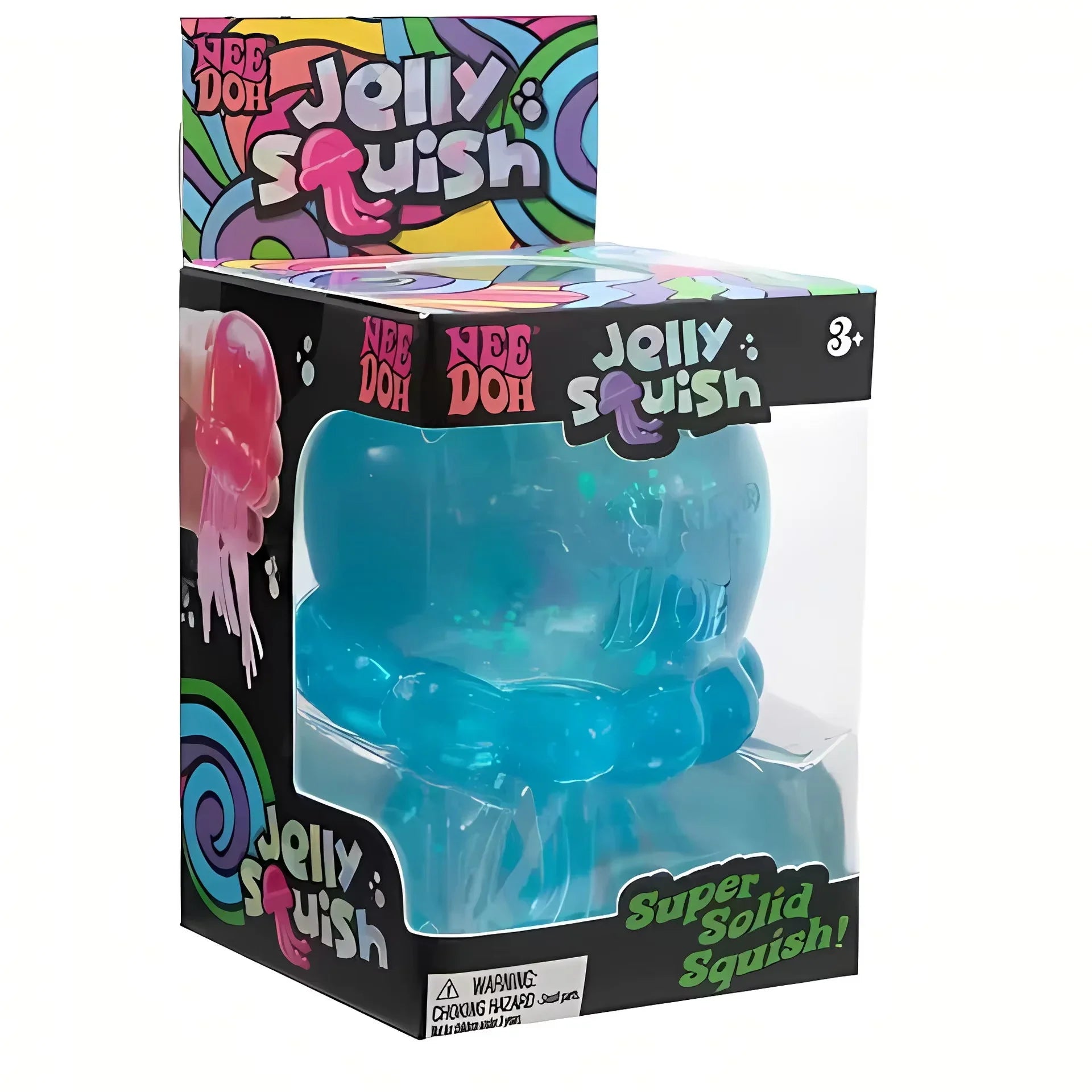 Schylling Needoh pizza Sensory Fidget Cube Stress Relief Squishy Cube Anti-Anxiety Squeeze Toy For Focus ADHD Population