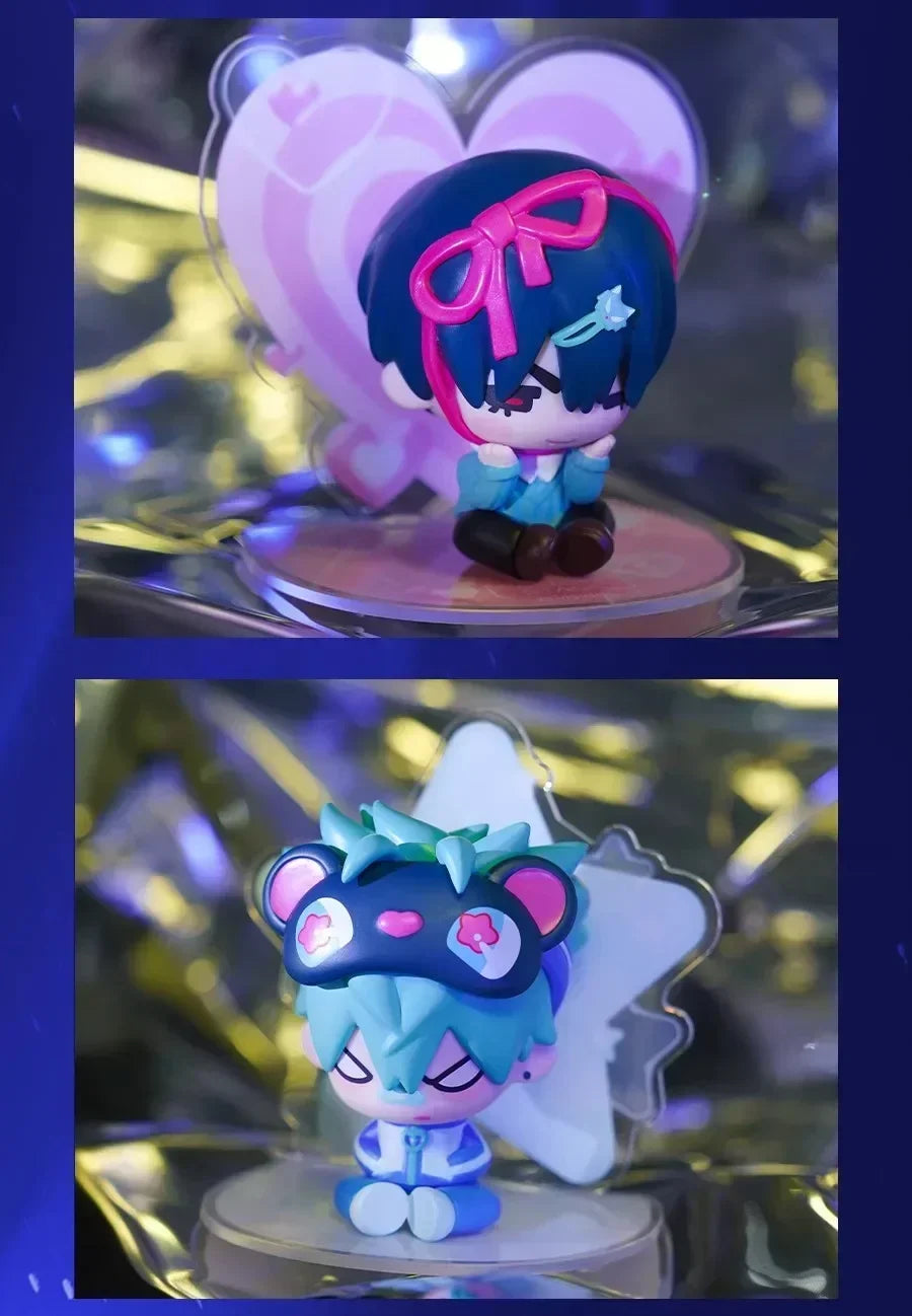 6PCS Blind Box Alien Stage Free Stage Series TILL Two-dimensional Animation Peripherals Collection Model Doll Surprise Gifts Toy