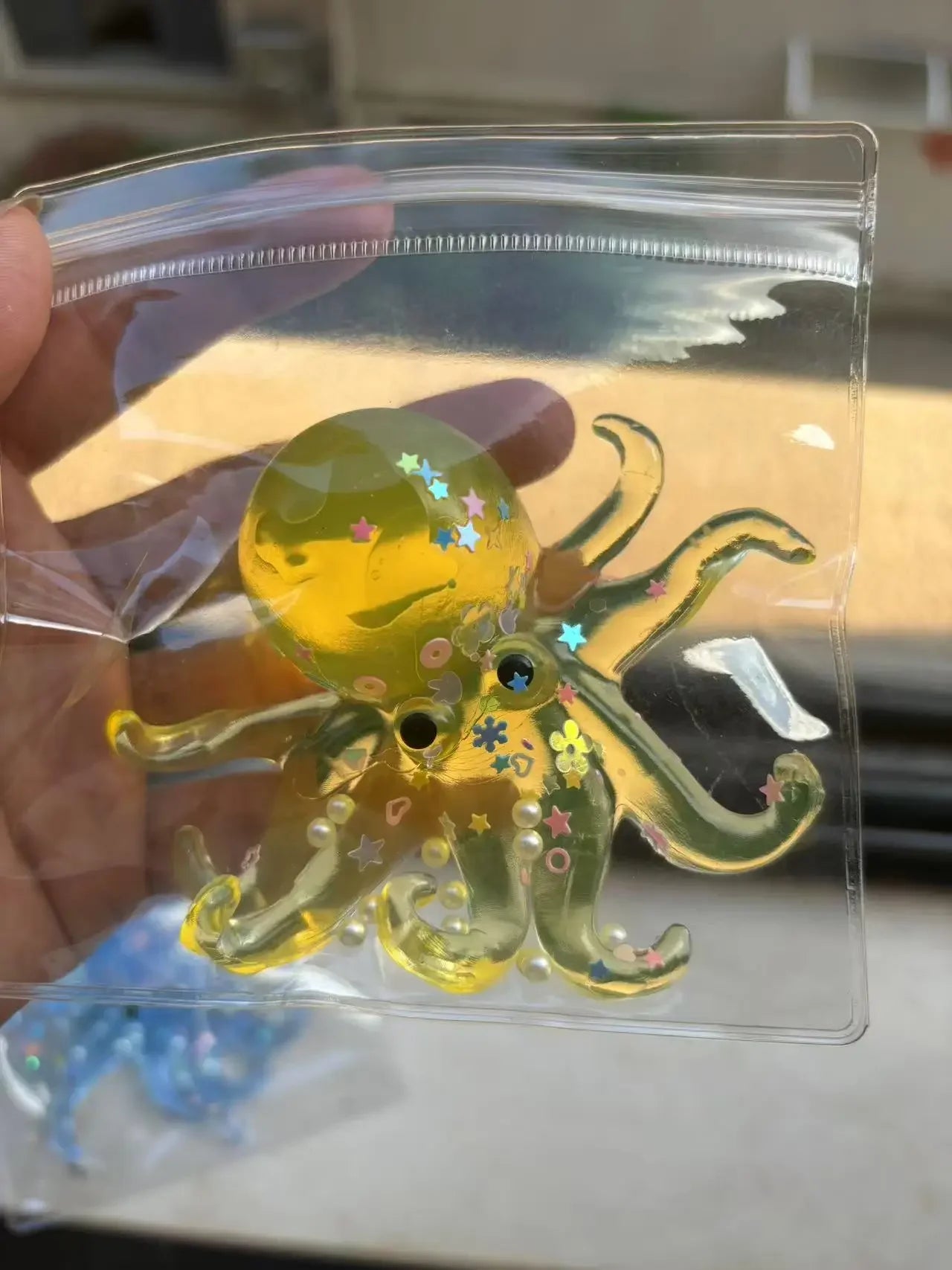 Squishy Ocean Octopus Squeeze Fidget Toy Simulation Stress Relief Slow Rebound Toy Can Be Stretched Sensory Decompression Gift