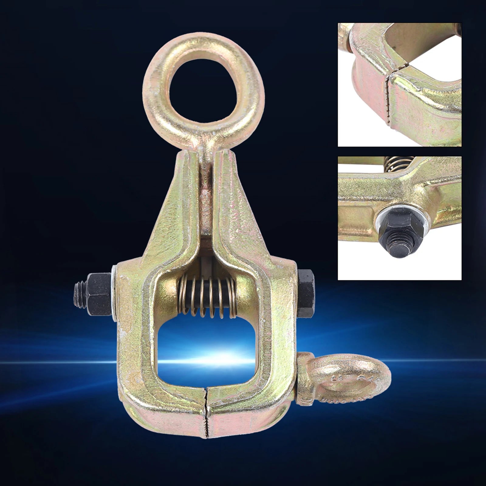 5 Ton 2 Way Auto Body Repair Pull Clamp Frame Back Dent Puller Self-Tightening