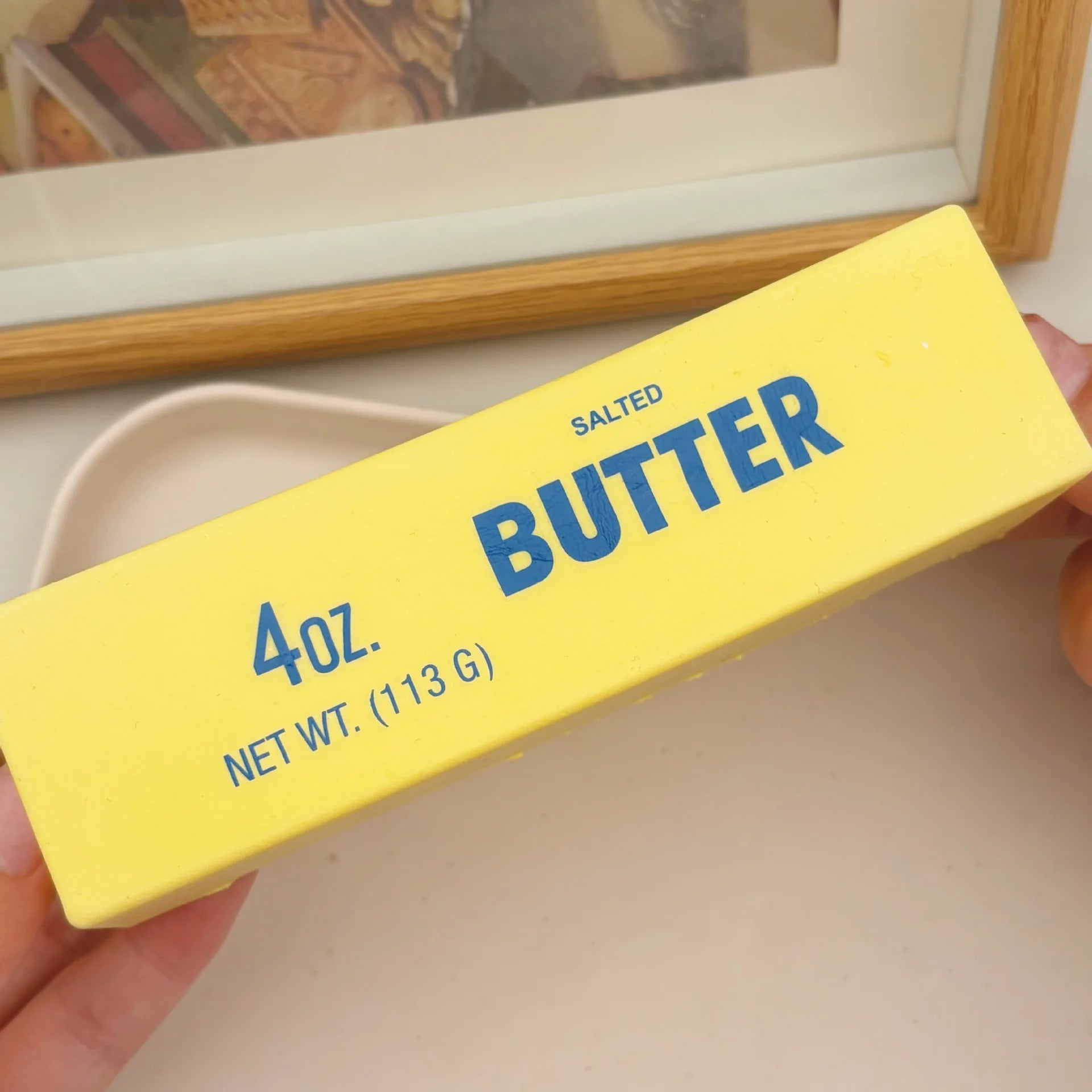 Butter Squishy Toy, Slow Rising Squishy Butter Squeeze Sensory Toy for Adults to Alleviate Anxiety and Reduce Stress