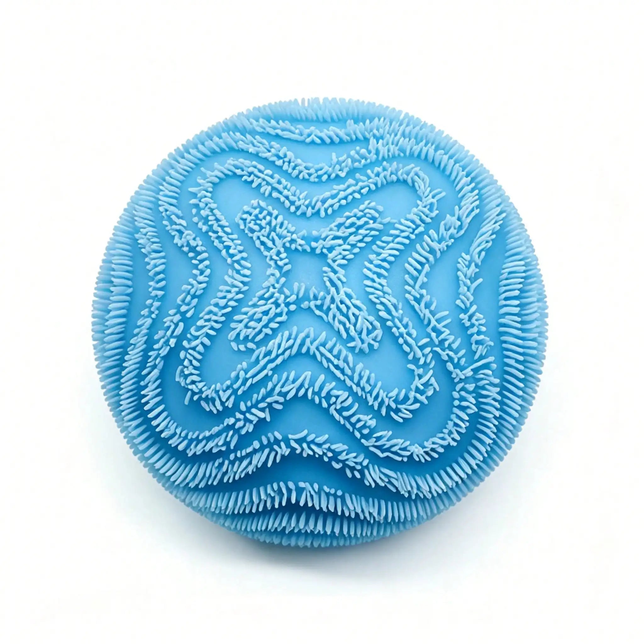 Fuzz Ball Sensory Squeeze Toy NeeDoh Sensory Squeeze Toy Wonder Waves Textured Stress Relief Fidget Ball