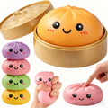 Dumpling Squishies Toy, Dumpling Squishy Mystery Box, Giant Squishies Stress Relief Toy, Super Soft Slow Rising Fidget Sensory Toys for Easter Basket Stuffers, Parties, Classroom Prizes Adults Kids.