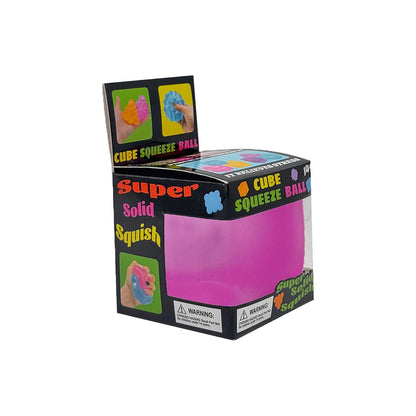 Squishy Cube & Gummy Bear Fidget Toys Slow Rising Sensory Squeeze Box Options