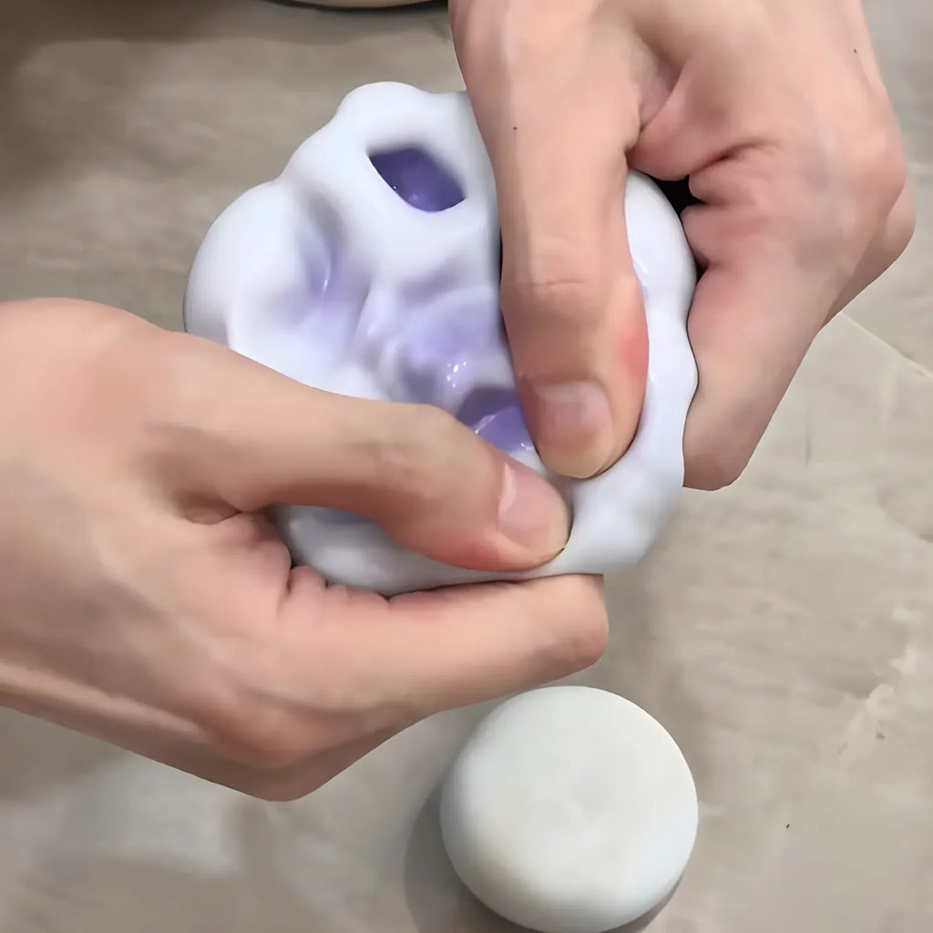Mustbuy Needoh Squishies Needoh Nice Cube Cheese Squishy Squishy Stress Ball Squishies Squishy Toys Fidget Toys for Adults Anxie
