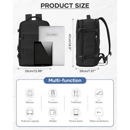 Vacuum Backpack Travel with Pumpvacuum Compression Travel Backpack Personal Item Travel Backpack with Vacuum System Large Car