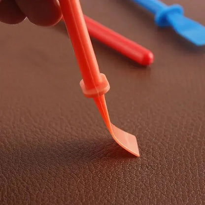 8-20pcs Glue Spreaders,Polypropylene Glue Smear Sticks Applicator, Painting Scrapers For Handmade DIY Art Leather Craft Tool
