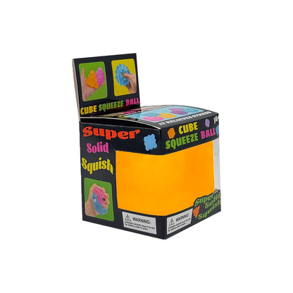 Squishy Cube & Gummy Bear Fidget Toys Slow Rising Sensory Squeeze Box Options