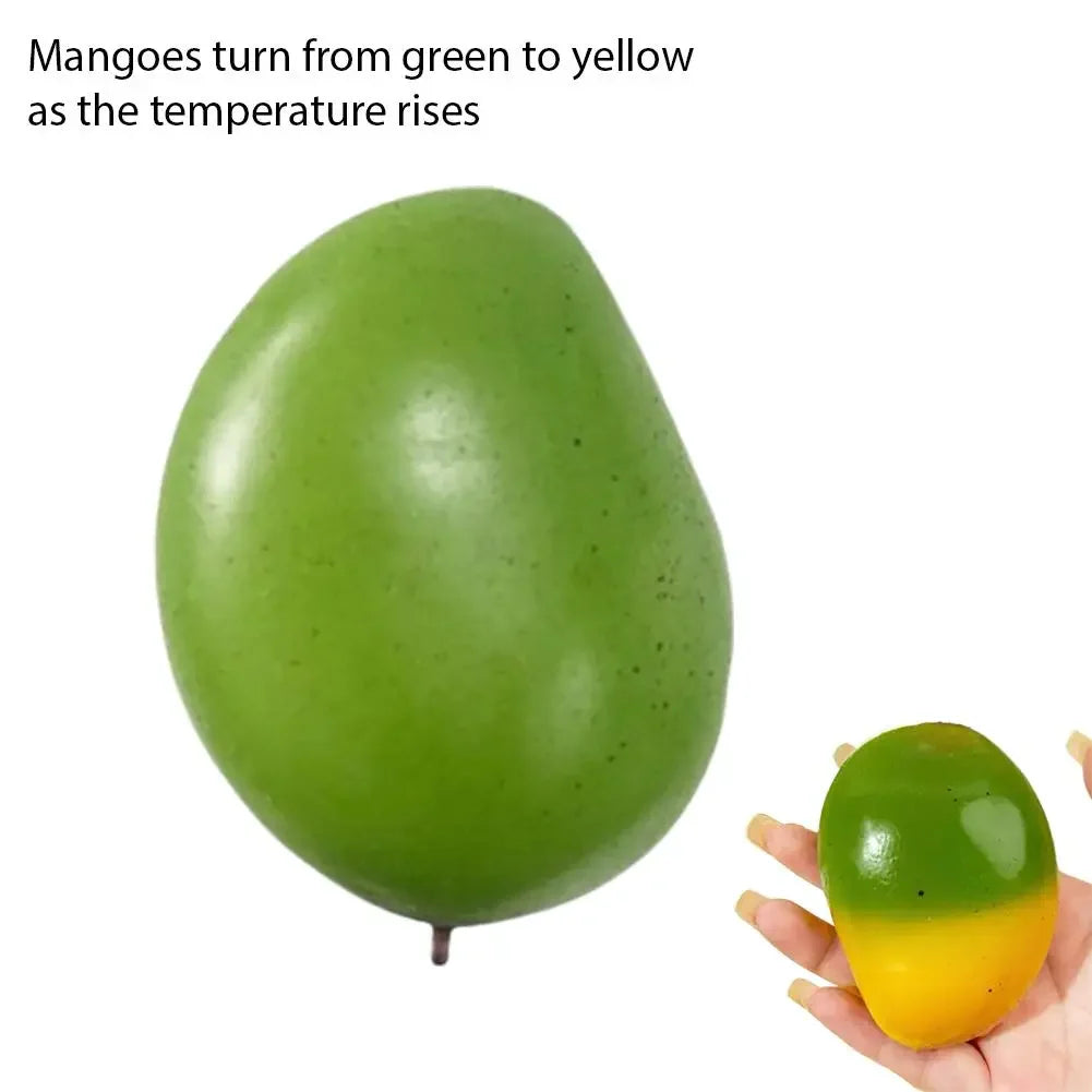 Strawberry Mango Pinch Music Color Change Slow Rebound Release Stress Relieving Ball Stress Relieving Toy Artifact