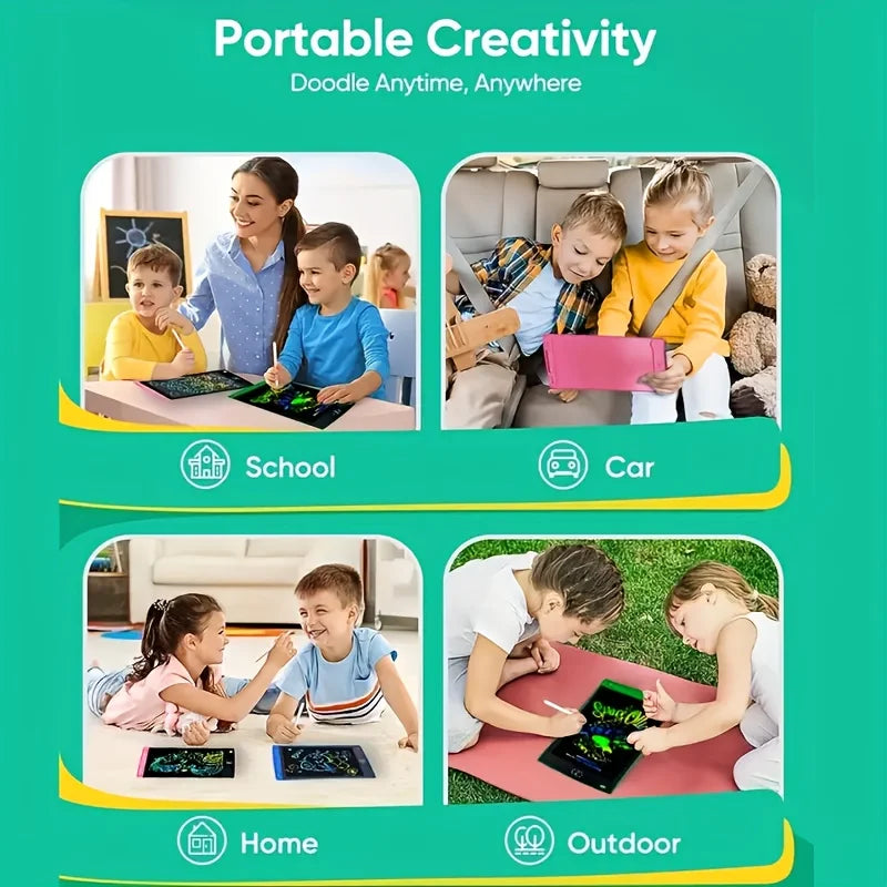 8.5 Inch LCD Writing Tablet for Kids – Digital Drawing & Handwriting Pad (Ages 3–8)