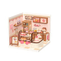 Robotime Rolife Super Creator Tasty Cake Shop DIY Miniature Dollhouse Building Blocks Gift for Kids