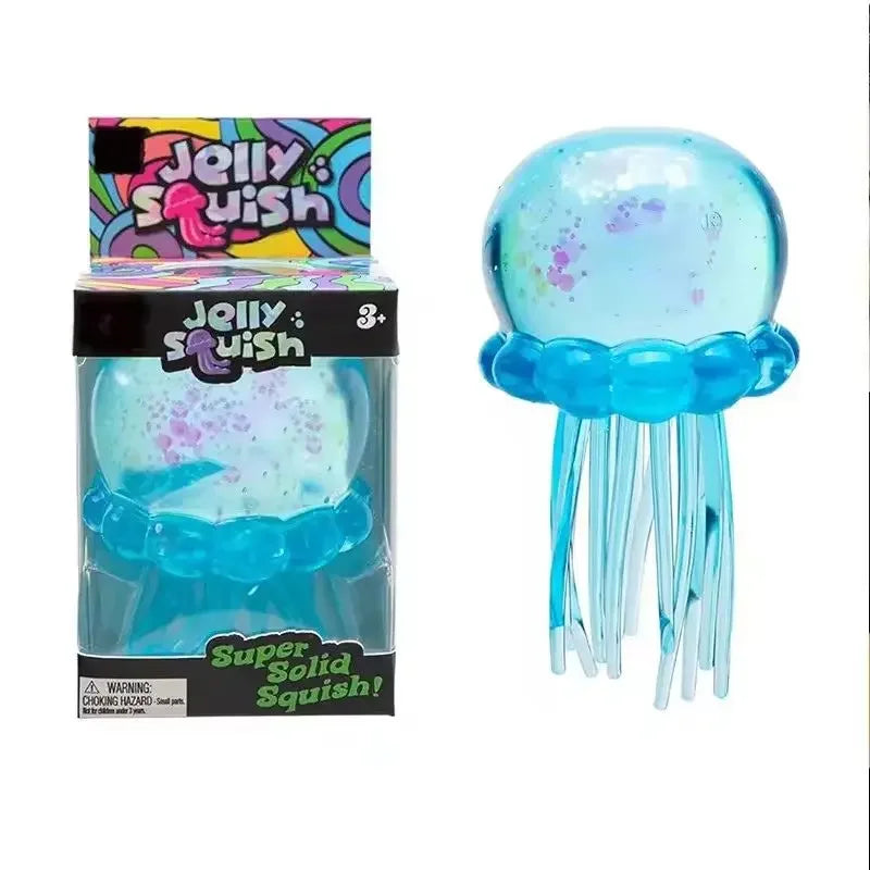 100+Pcs Squishy Blind Box Toys Assorted Slow Rebound Fidget Toy Set Stress Relief Sensory Toys Axolotl Gift for Kids Party